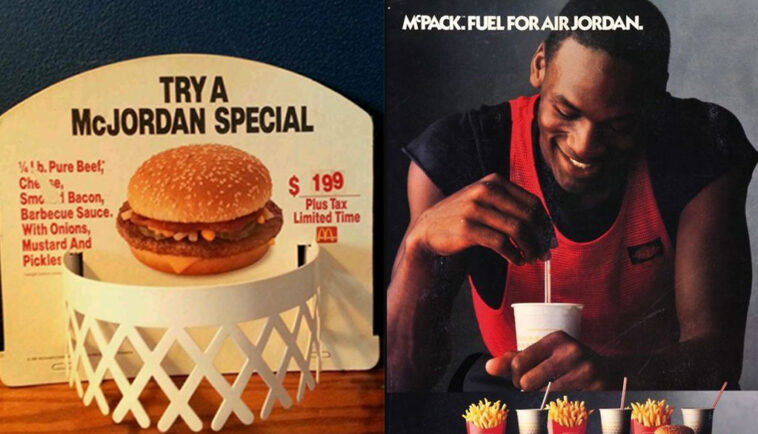 Did Michael Jordan eat McDonald's?