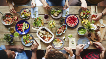 Did they eat real food on Friends?