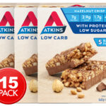 Do Atkins bars have carbs?