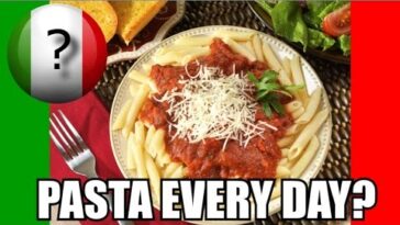 Do Italians eat pasta everyday?