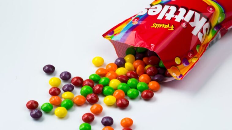 Do Skittles have fake sugar?