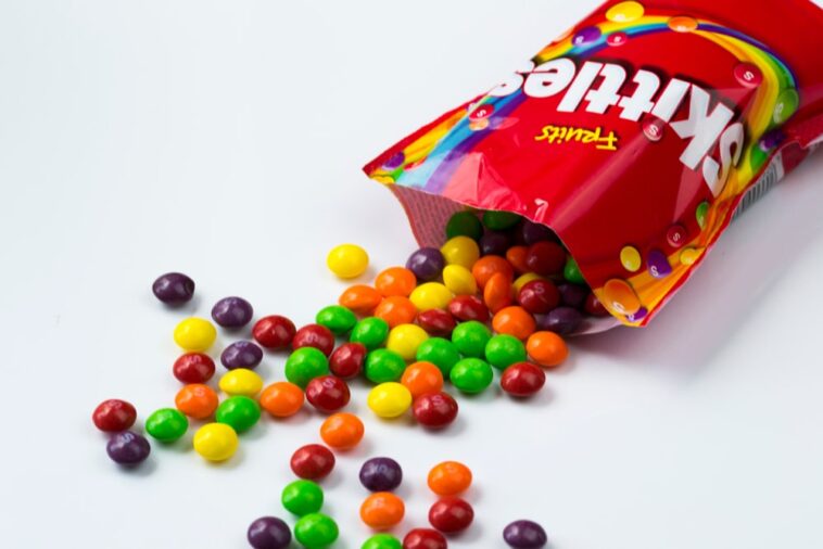 Do Skittles have fake sugar?