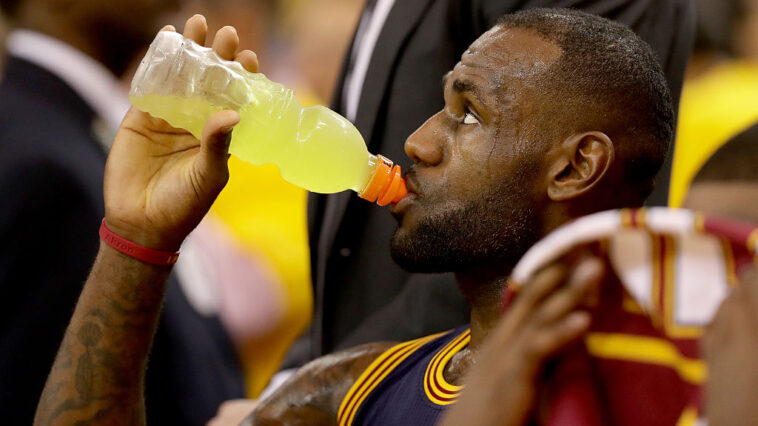 Do athletes actually drink Gatorade?