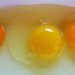Do organic eggs have orange yolks?