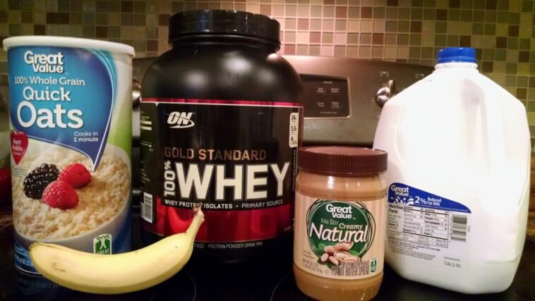 Do protein shakes put on weight?