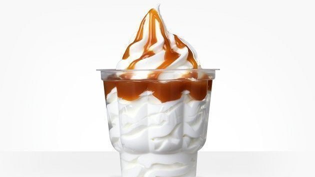 Do they have caramel sundaes at McDonald's?