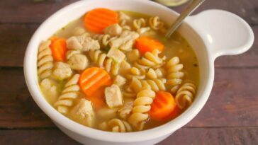 Do you add water to Campbell's chicken noodle soup?