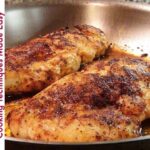 Do you flip chicken when cooking?