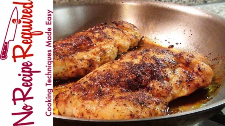 Do you flip chicken when cooking?