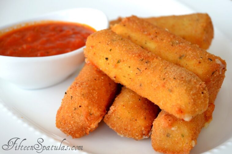 Do you have to freeze mozzarella sticks before frying them?