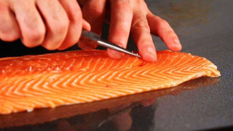Do you have to remove bones from salmon?