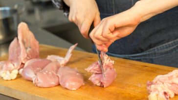 Do you have to remove tendons from chicken?