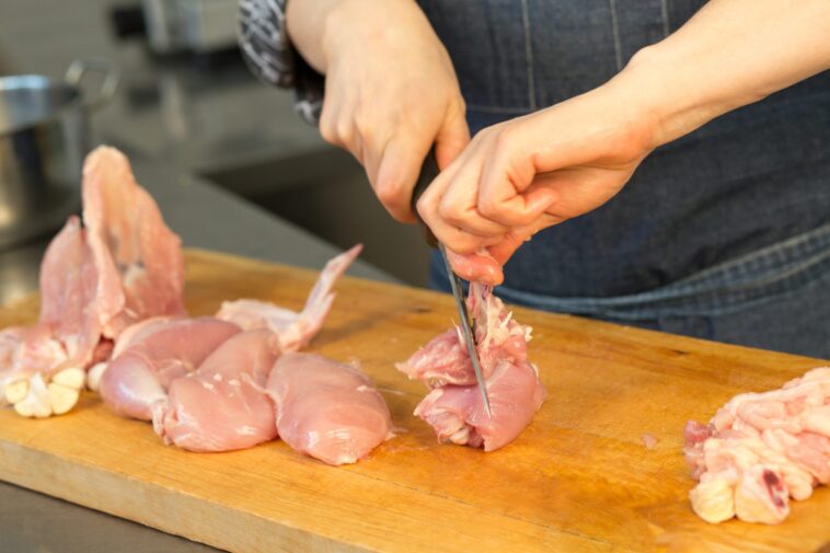 Do you have to remove tendons from chicken?