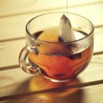 Do you leave the tea bag in the cup?