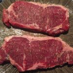 Do you rinse steak after salting?