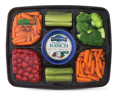 Does Aldi's have vegetable trays?
