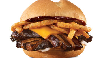Does Arby's have a BBQ rib sandwich?