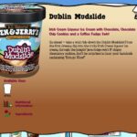 Does Ben and Jerry's Dublin Mudslide have alcohol in it?