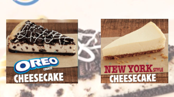 Does Burger King have Oreo cheesecake?
