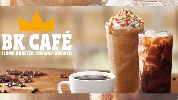 Does Burger King sell iced coffees?