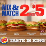 Does Burger King still have 2 for 5?