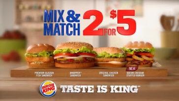 Does Burger King still have 2 for 5?
