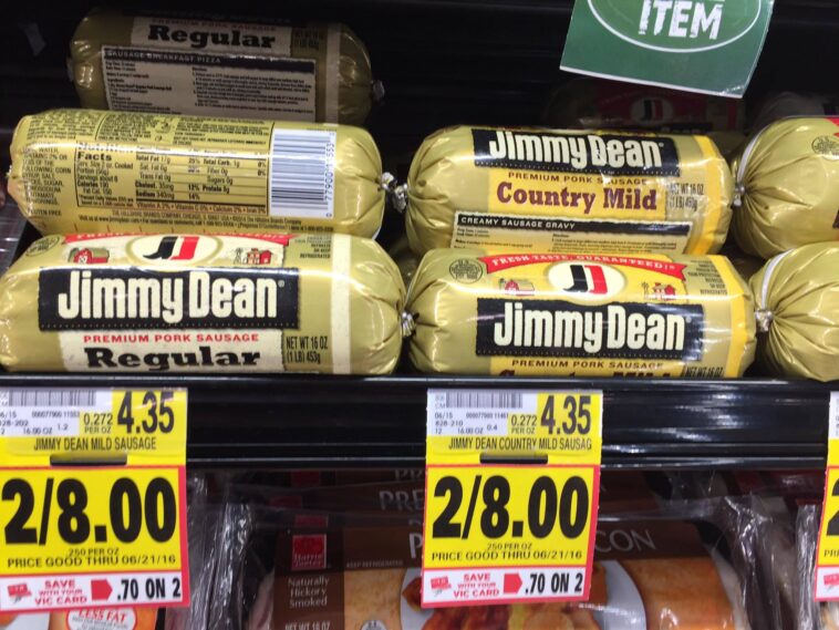 Does CVS sell Jimmy Dean sausage?