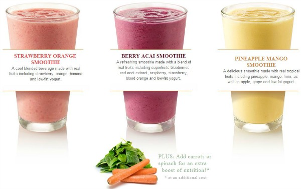 Does Chick Fil A have smoothies?