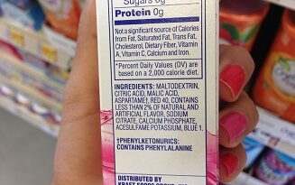 Does Crystal Light make water unhealthy?