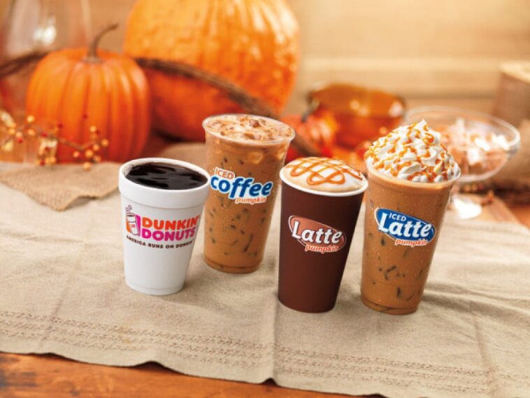 Does Dunkin have pumpkin coffee?