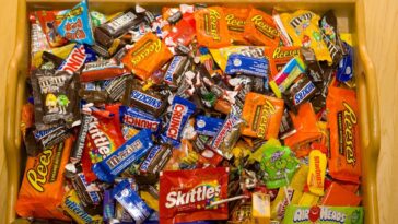 Does Halloween candy go on sale in November?