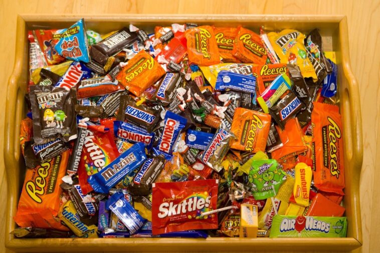 Does Halloween candy go on sale in November?