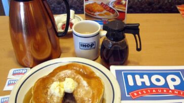 Does IHOP sell pancake syrup?