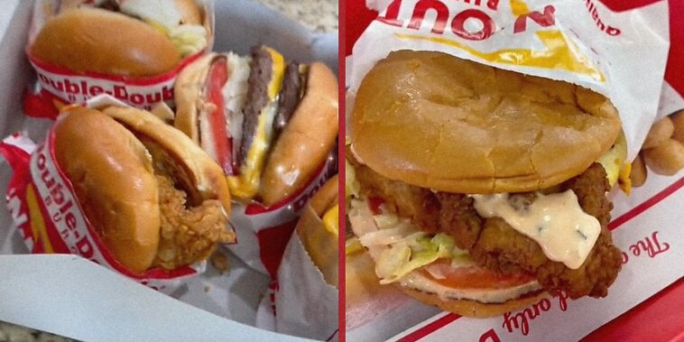 Does In-N-Out secret menu have a chicken sandwich?