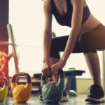 Does Kim lift weights?