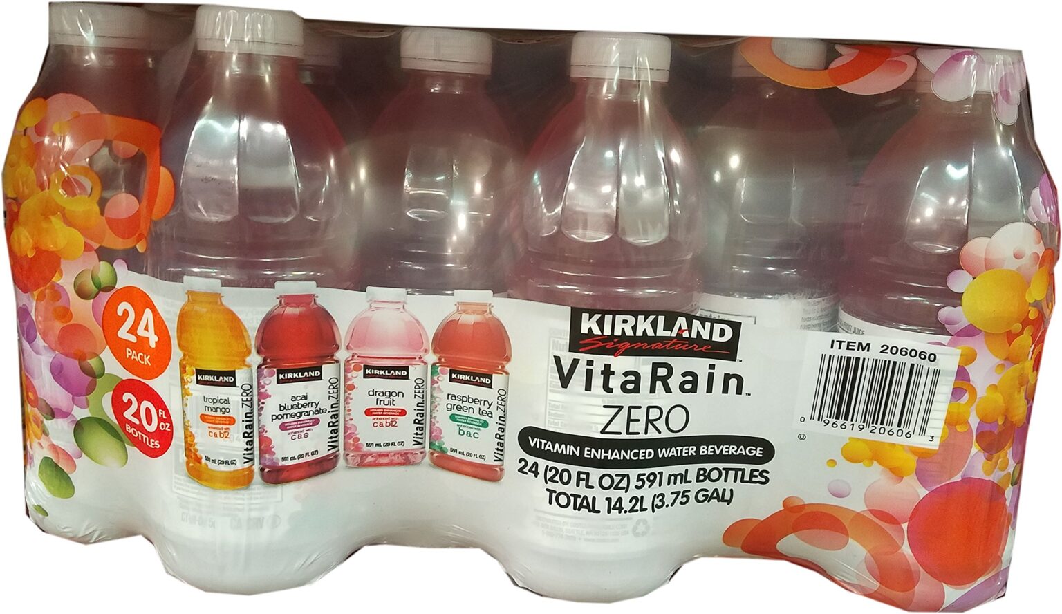 Does Kirkland flavored water have sugar?