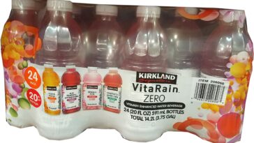 Does Kirkland flavored water have sugar?
