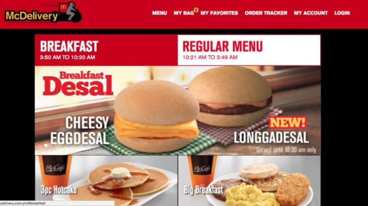 Does McDonald's do 24 hour delivery?