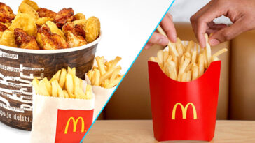 Does McDonalds have a bucket of fries?