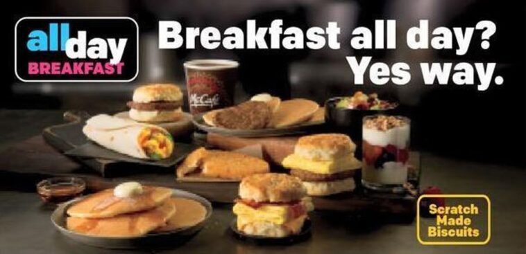 Does McDonald's serve breakfast all day?