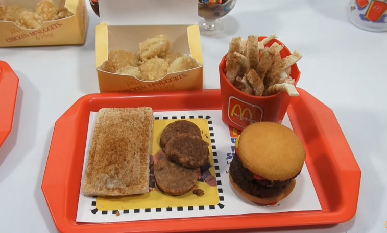 Does McDonald's use fake chicken?