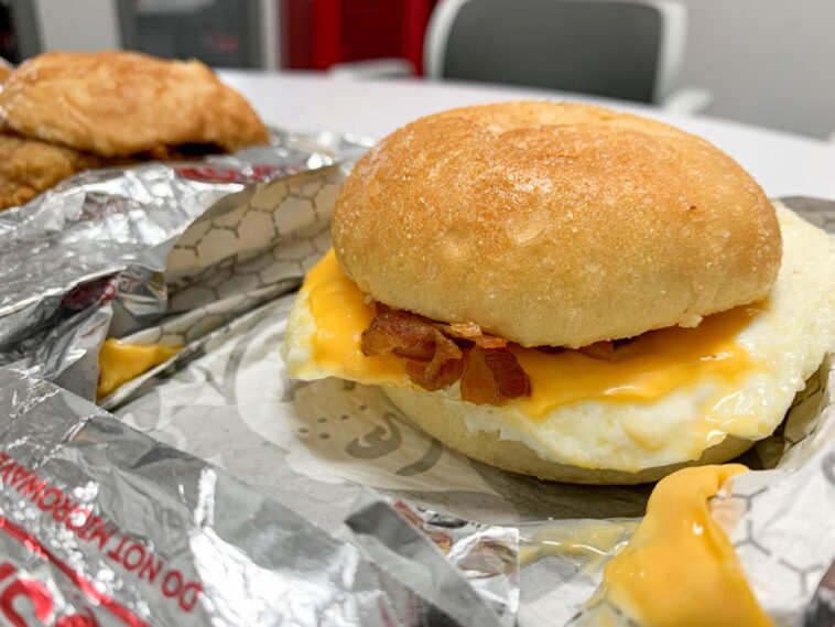 Does Mcdonalds have a chicken breakfast sandwich?