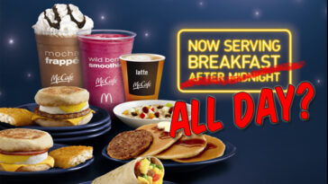 Does Mcdonalds serve breakfast all day 2022?