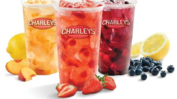 Does O Charley's have strawberry lemonade?