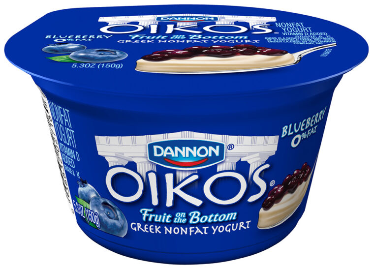 Does Oikos yogurt have real fruit?