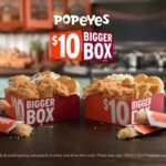 Does Popeyes have a sampler box?