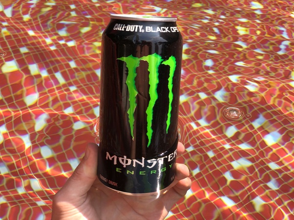 Does Red Bull or Monster have more caffeine?