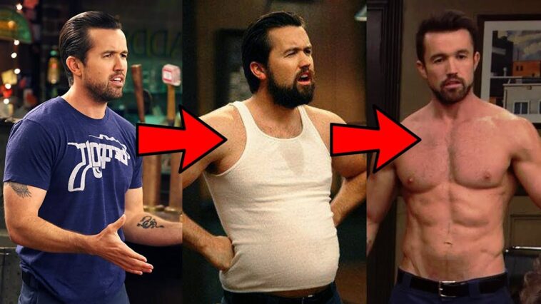 Does Rob McElhenney gain weight?