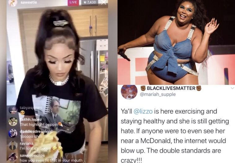 Does Saweetie eat McDonalds?