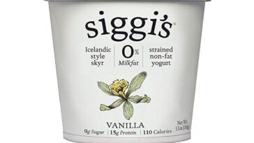 Does Siggi's yogurt have probiotics?